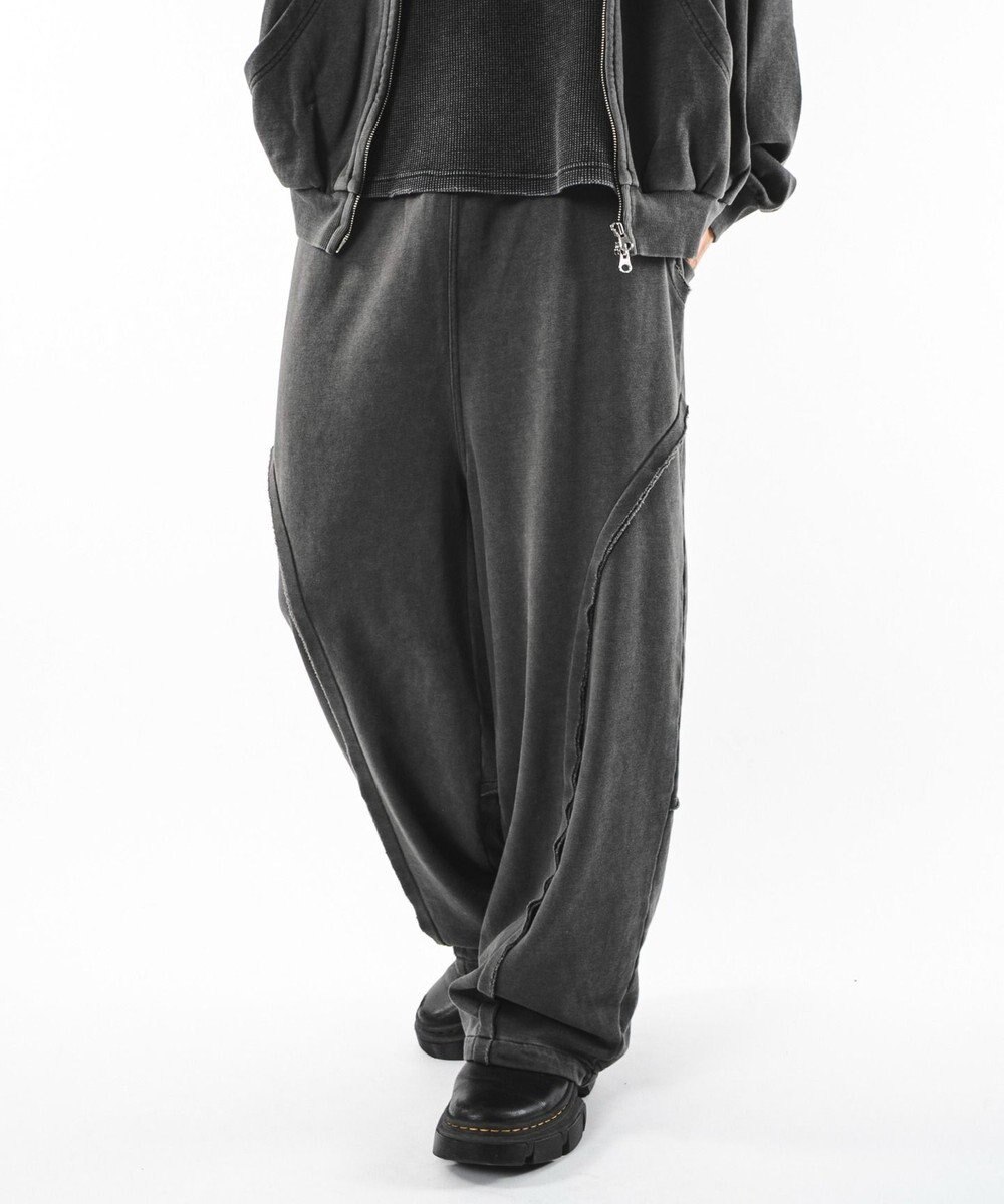 WEGO 【ユニセックス着用ITEM】バルーン3Dスウェットパンツ 