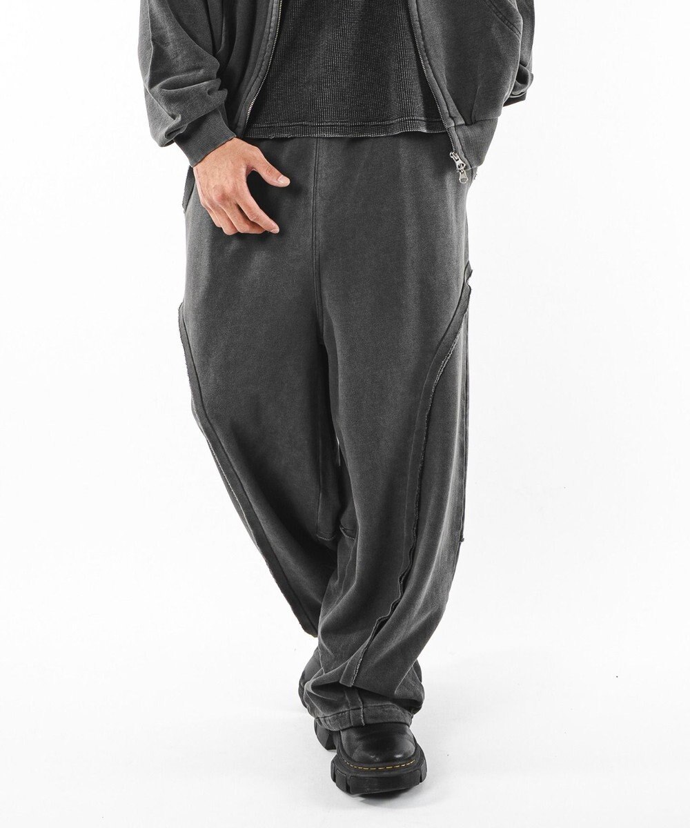 WEGO 【ユニセックス着用ITEM】バルーン3Dスウェットパンツ 