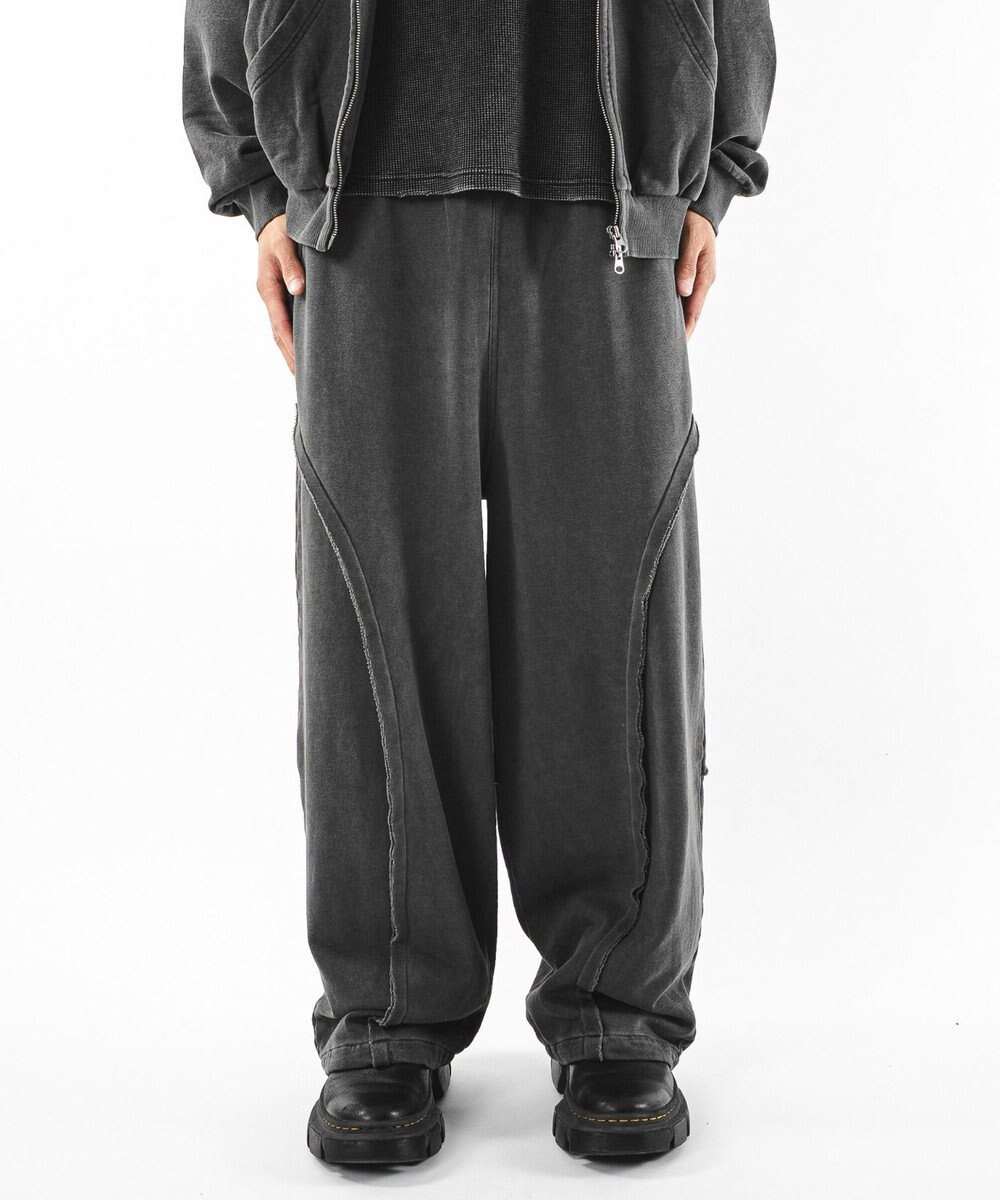 WEGO 【ユニセックス着用ITEM】バルーン3Dスウェットパンツ 