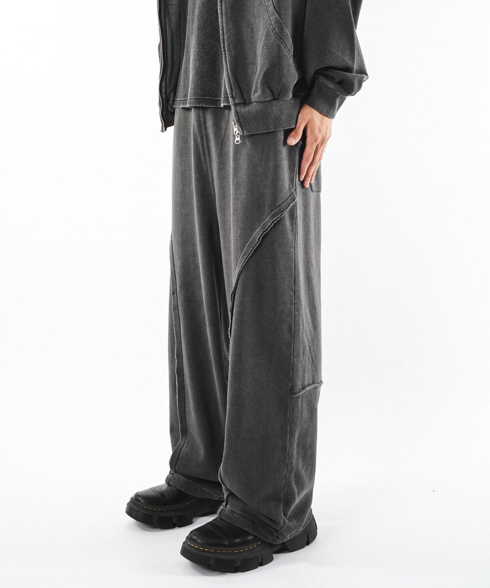 WEGO 【ユニセックス着用ITEM】バルーン3Dスウェットパンツ 