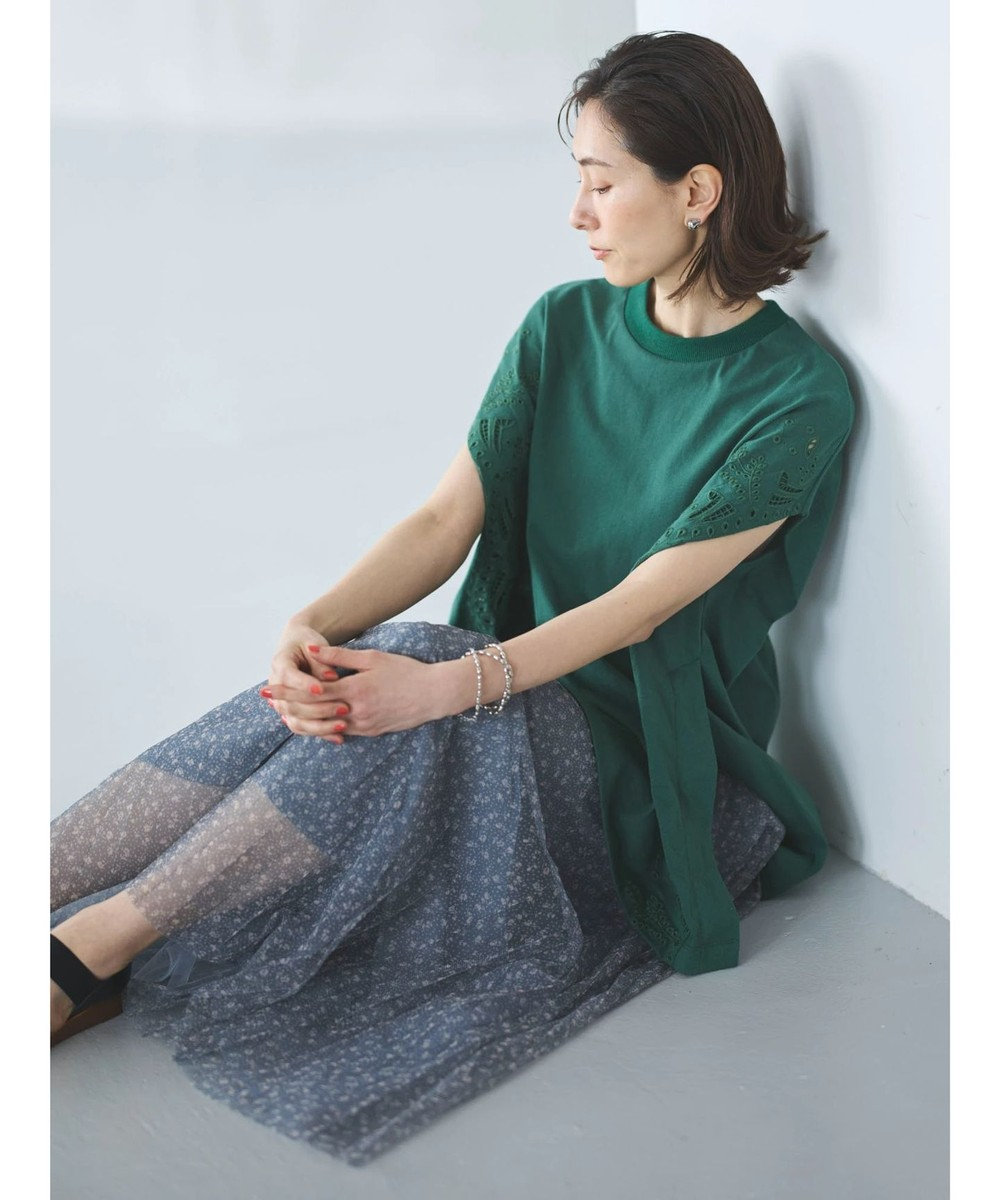 Green Parks Ｂ．チュールｐｔプリーツスカート 