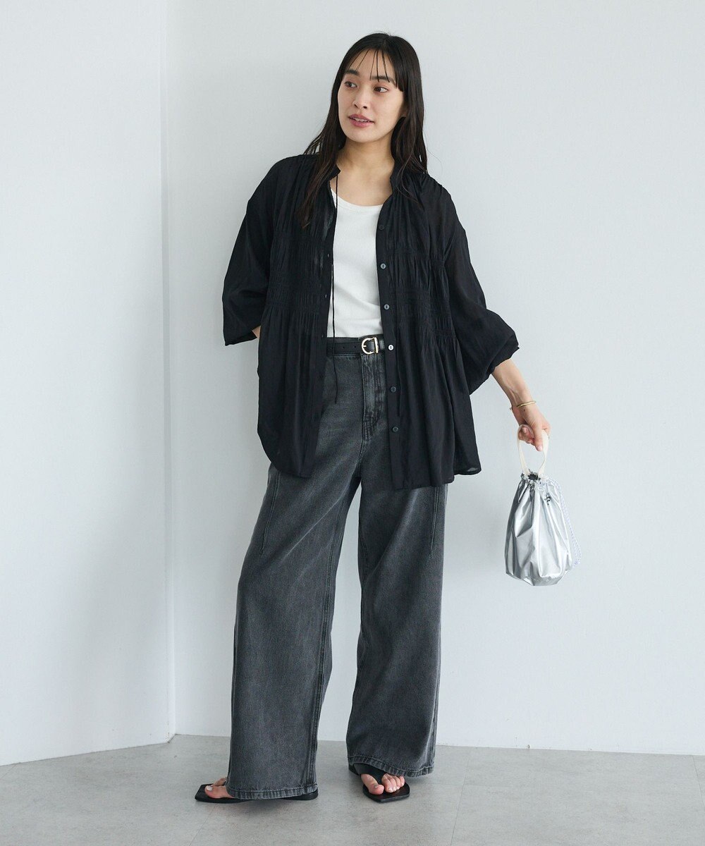 CRAFT STANDARD BOUTIQUE ストレートワイドデニムパンツ 