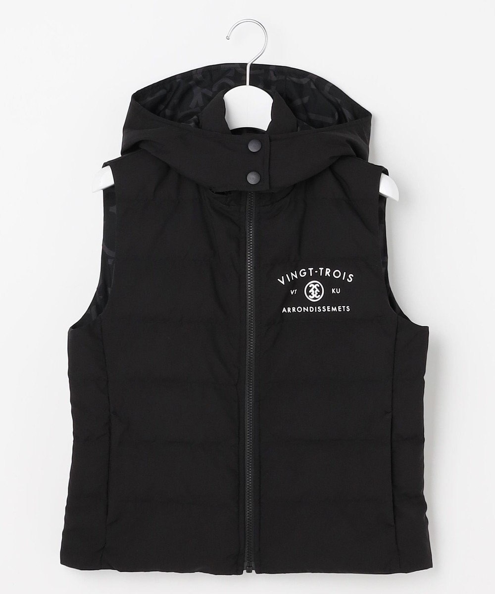 23区GOLF 【WOMEN】中綿リバーシブルベスト 