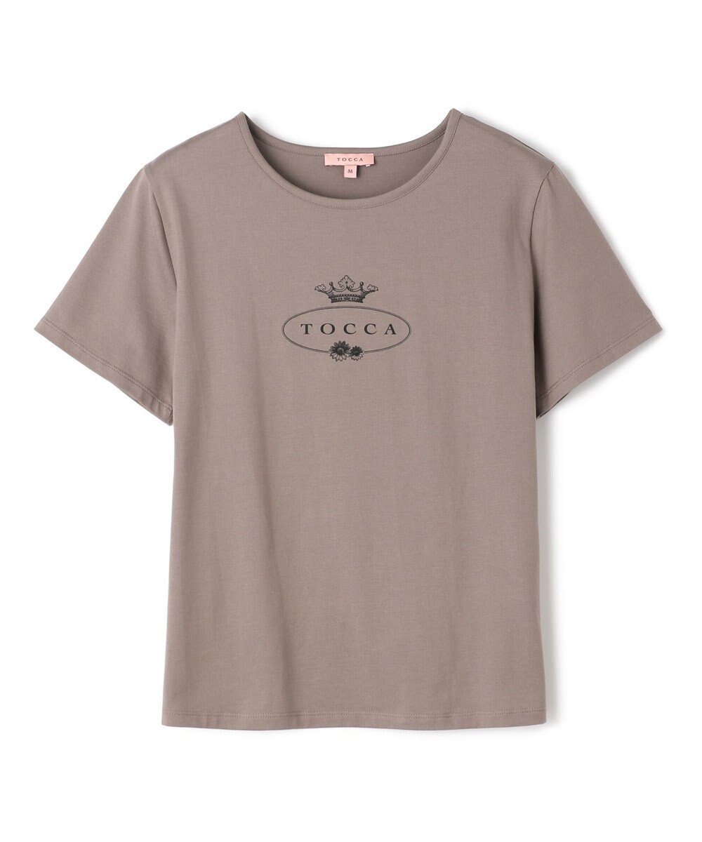 TOCCA 【洗える】TOCCA LOGO TEE Tシャツ 