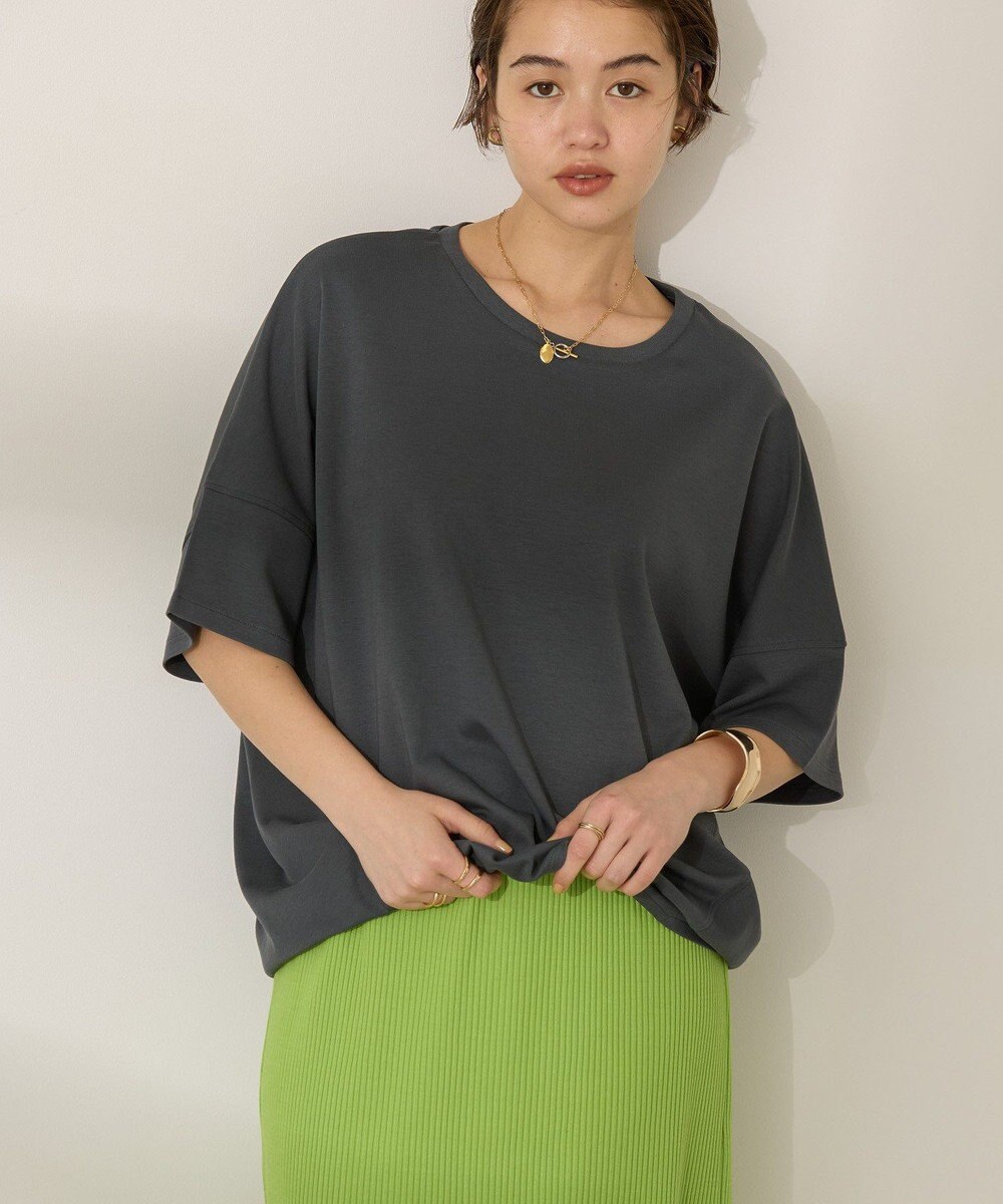 AMERICAN HOLIC 【WEB限定】【UVカット＋接触冷感】 コクーンカットプルオーバー 