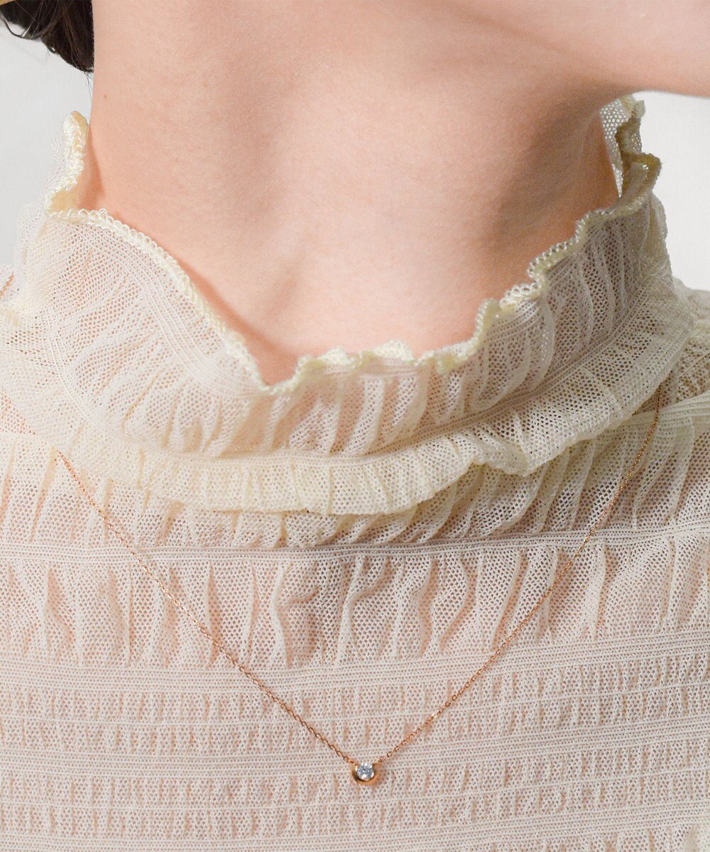 blancotokyo 【金属アレルギー対応】ジルコニアネックレス FORTUNA 