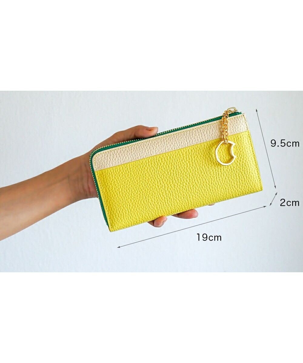 tsumori chisato CARRY シュリンクコンビ　Lファスナー　長財布 