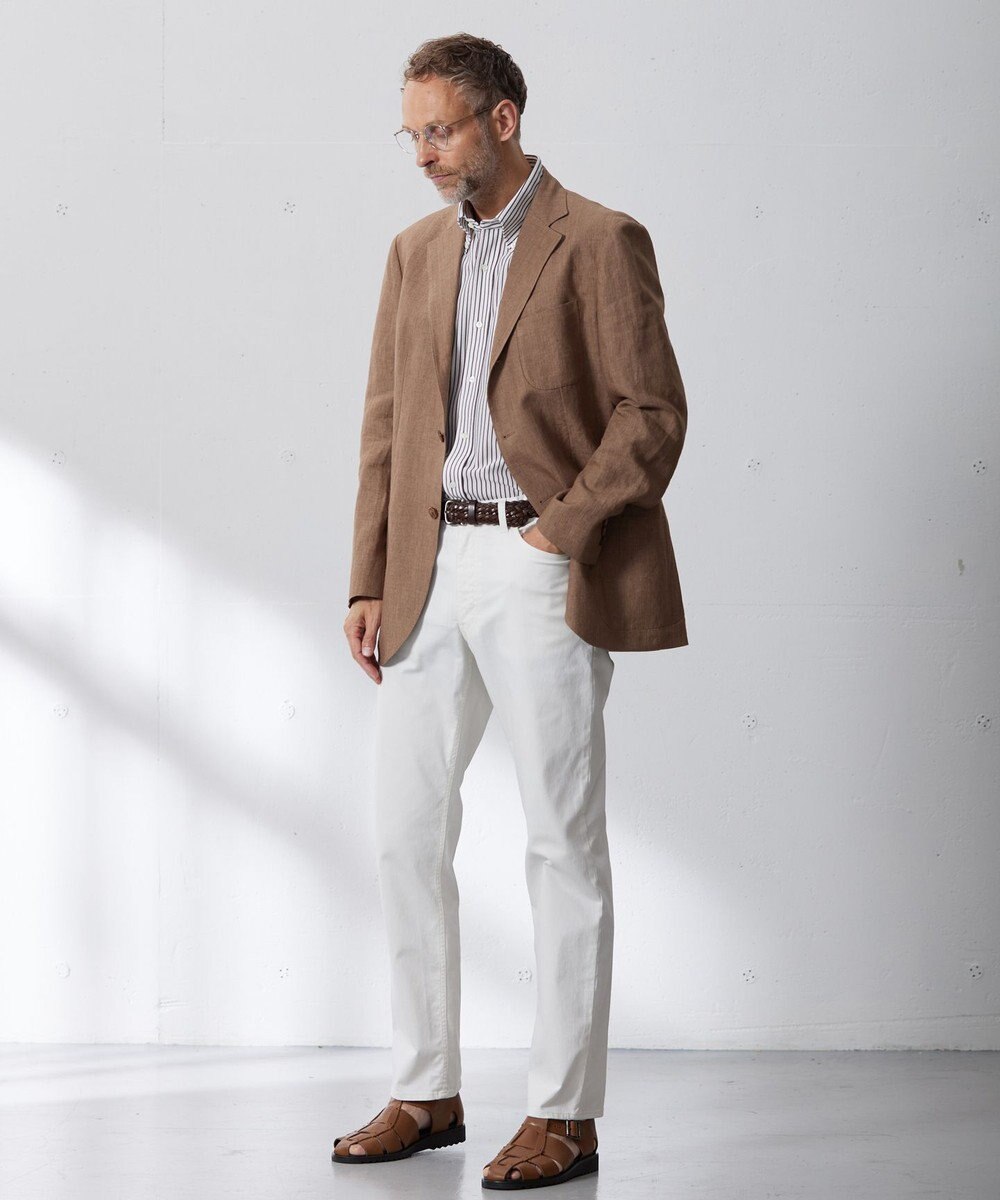 J.PRESS MEN ピケストレッチ スローンデニムス 