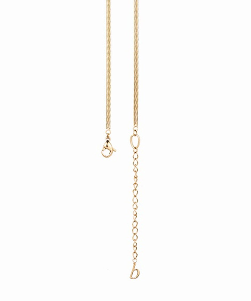 blancotokyo 【金アレ対応アクセ】平スネークネックレス ECHELLE 