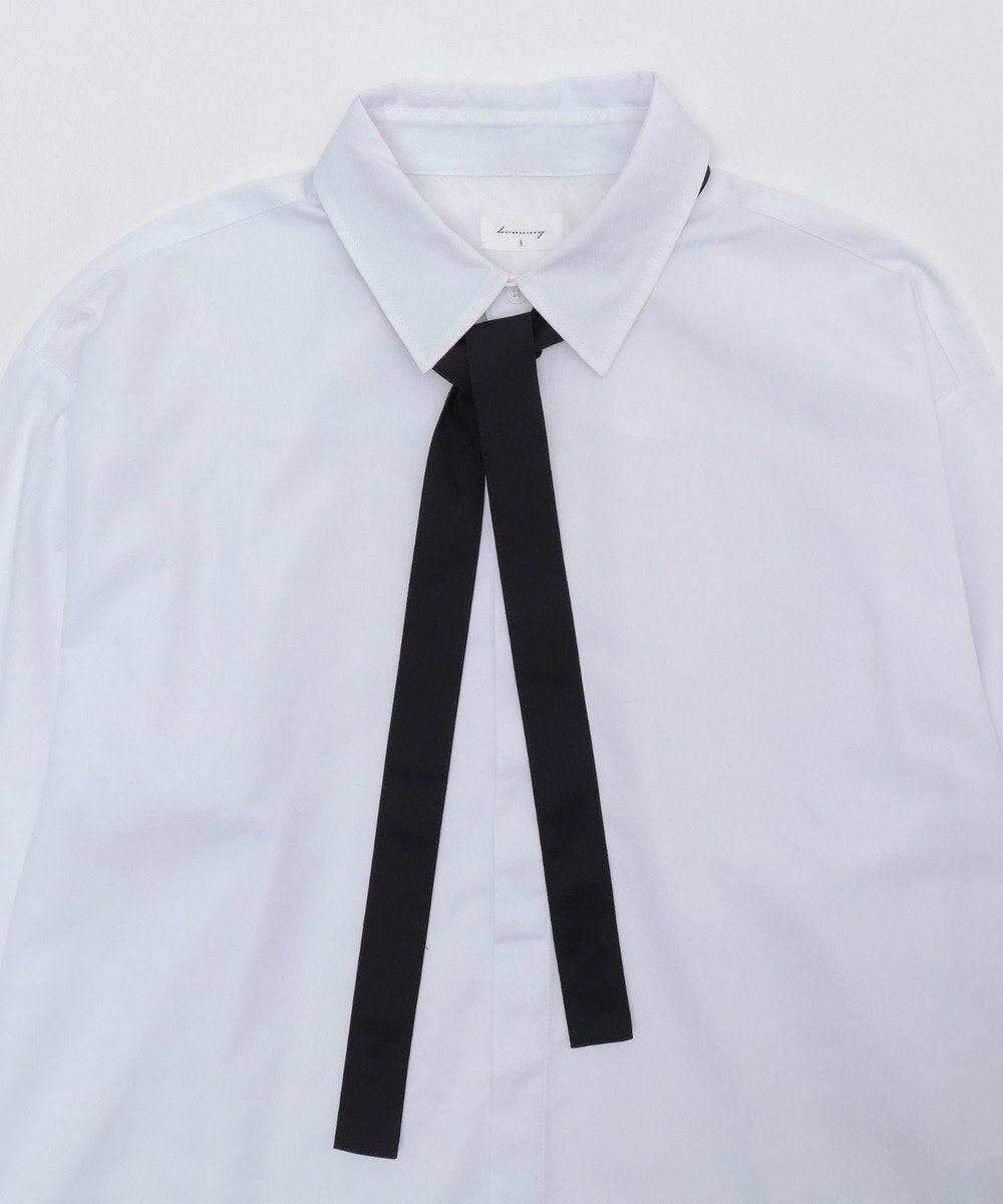 WEGO 【ユニセックス着用ITEM/MLサイズ展開】TRボウタイシャツ（LS） 