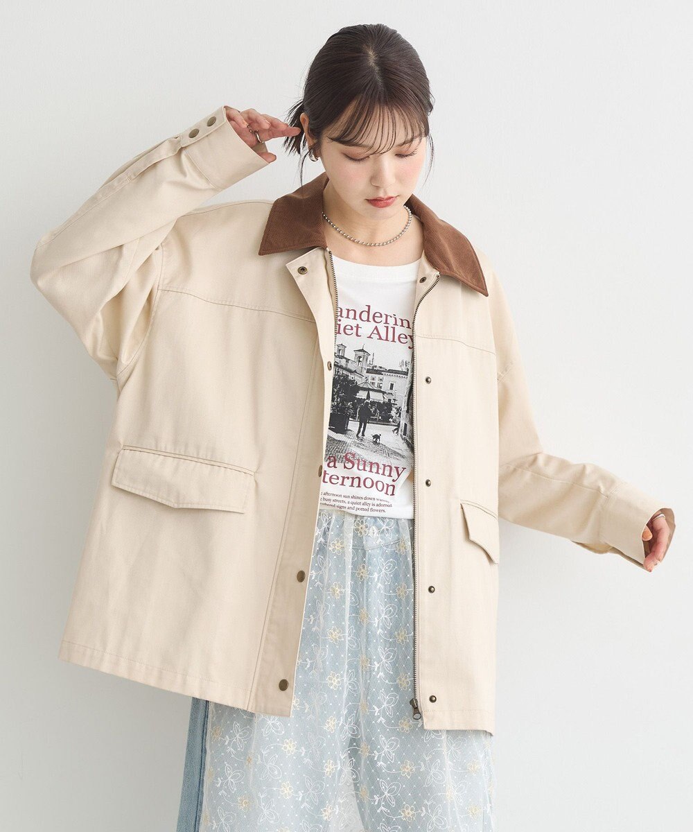 earth music&ecology ハンティングジャケット 