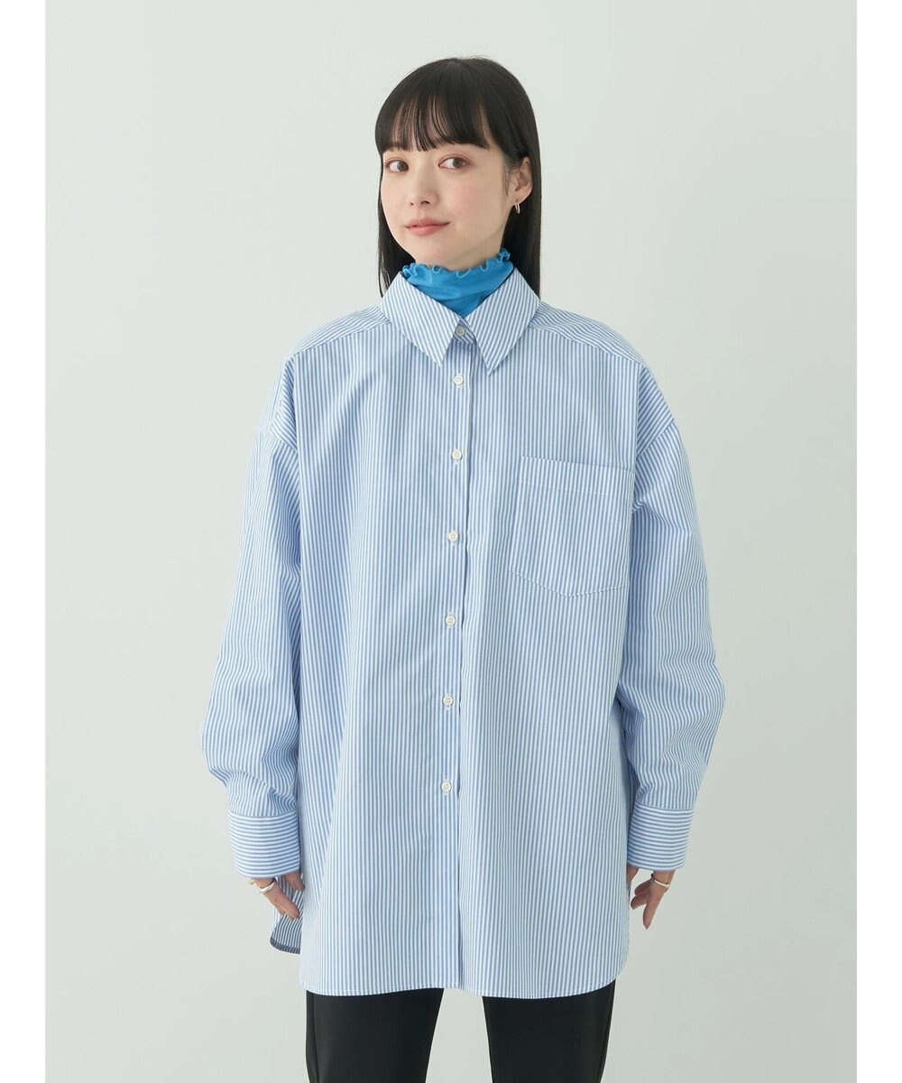 earth music&ecology ボーイズライクシャツ 