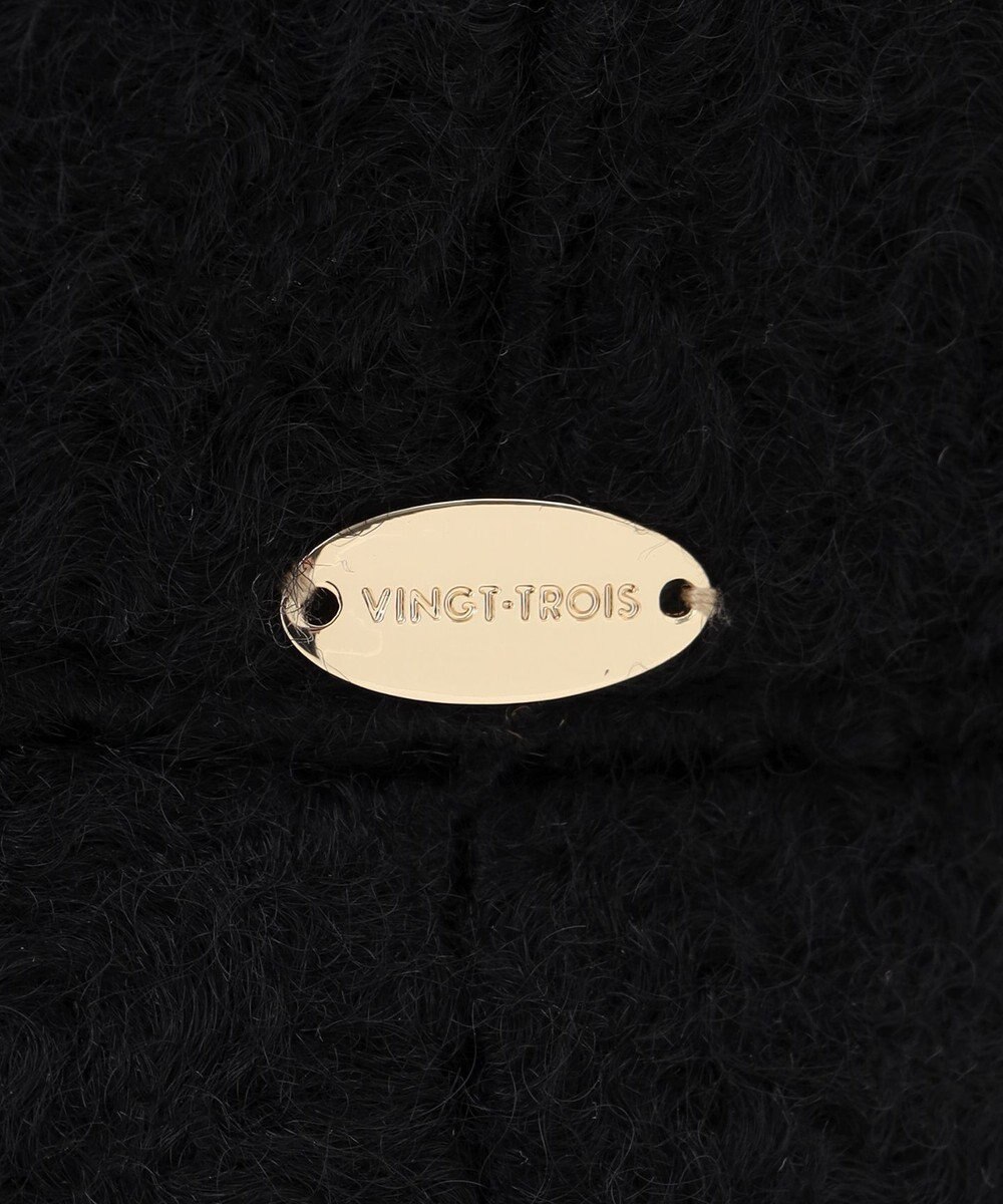 23区 【見上愛さん着用】プードルボア バケットハット 