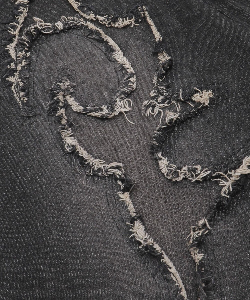 WEGO スーパーバギーフリンジデニムショーツ 