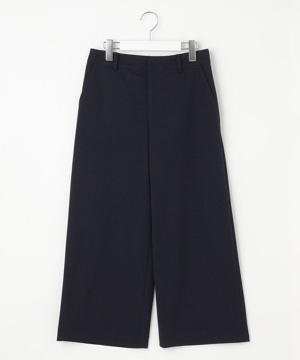 J.PRESS LADIES 【WEB限定カラーあり・洗える】T/Rアルガンシルク ワイド パンツ 