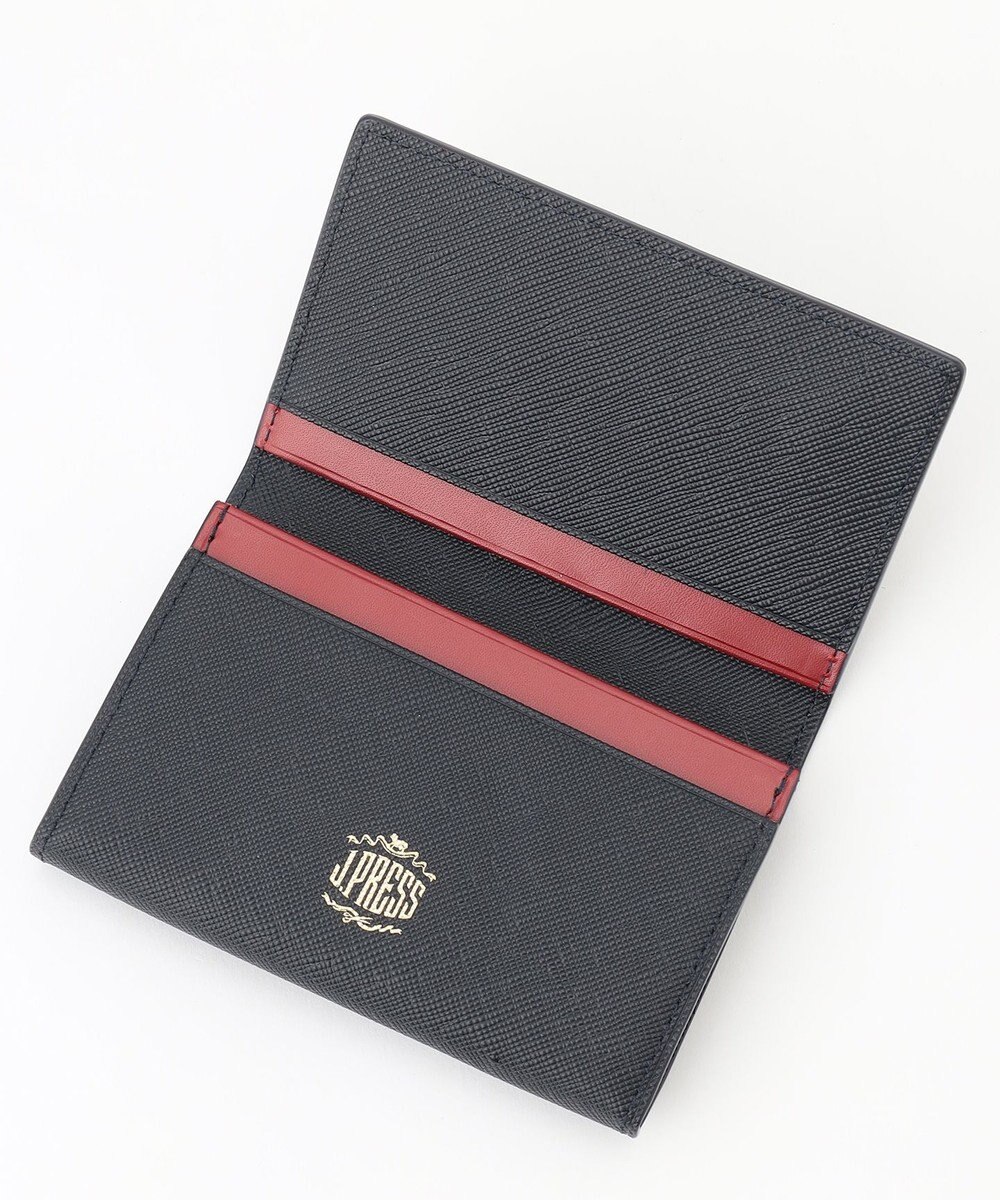 J.PRESS MEN 【MORPHO×J.PRESS】エンブレムボタン 名刺入れ(ササマチＷ) 