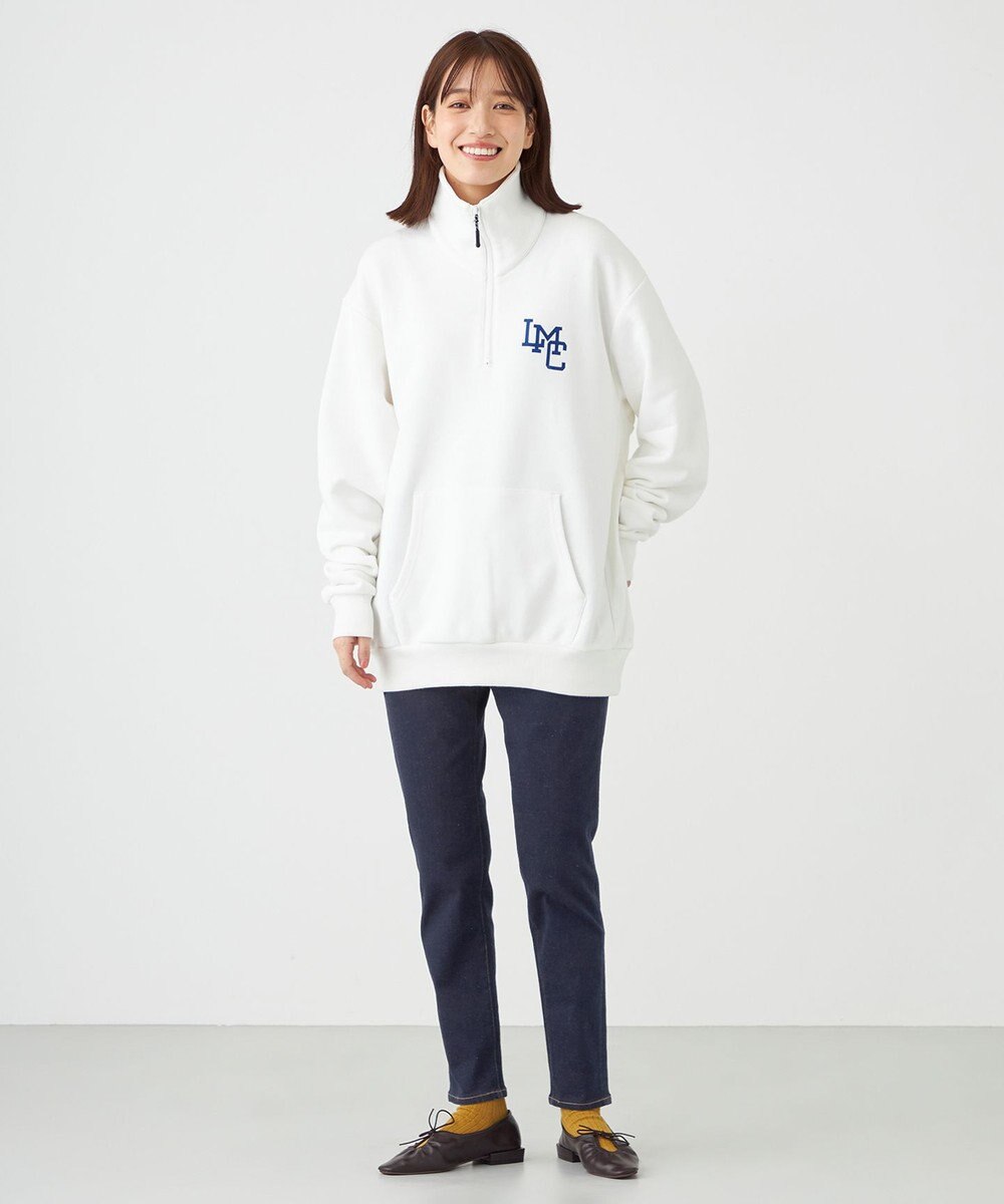 SHARE PARK LADIES 【UNISEX】MVS裏毛ハーフジップスウェット（S・Mサイズ） 