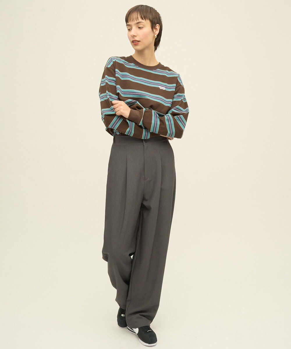 AMERICAN HOLIC PENNEY'S レトロボーダーロングTシャツ 