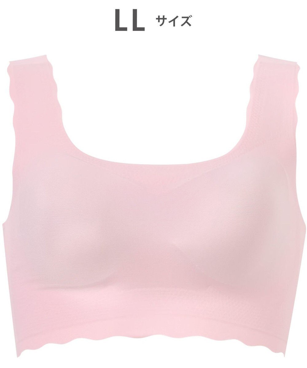 WACOAL 【GOCOCi ゴコチ】 ノンワイヤーブラ ハーフトップ まるでつけていないような着ごこち フラット仕上げ ホックなし CGG535 /ワコール 