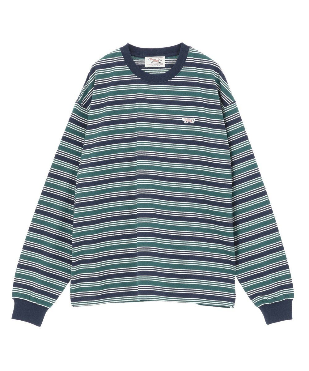 AMERICAN HOLIC PENNEY'S レトロボーダーロングTシャツ 