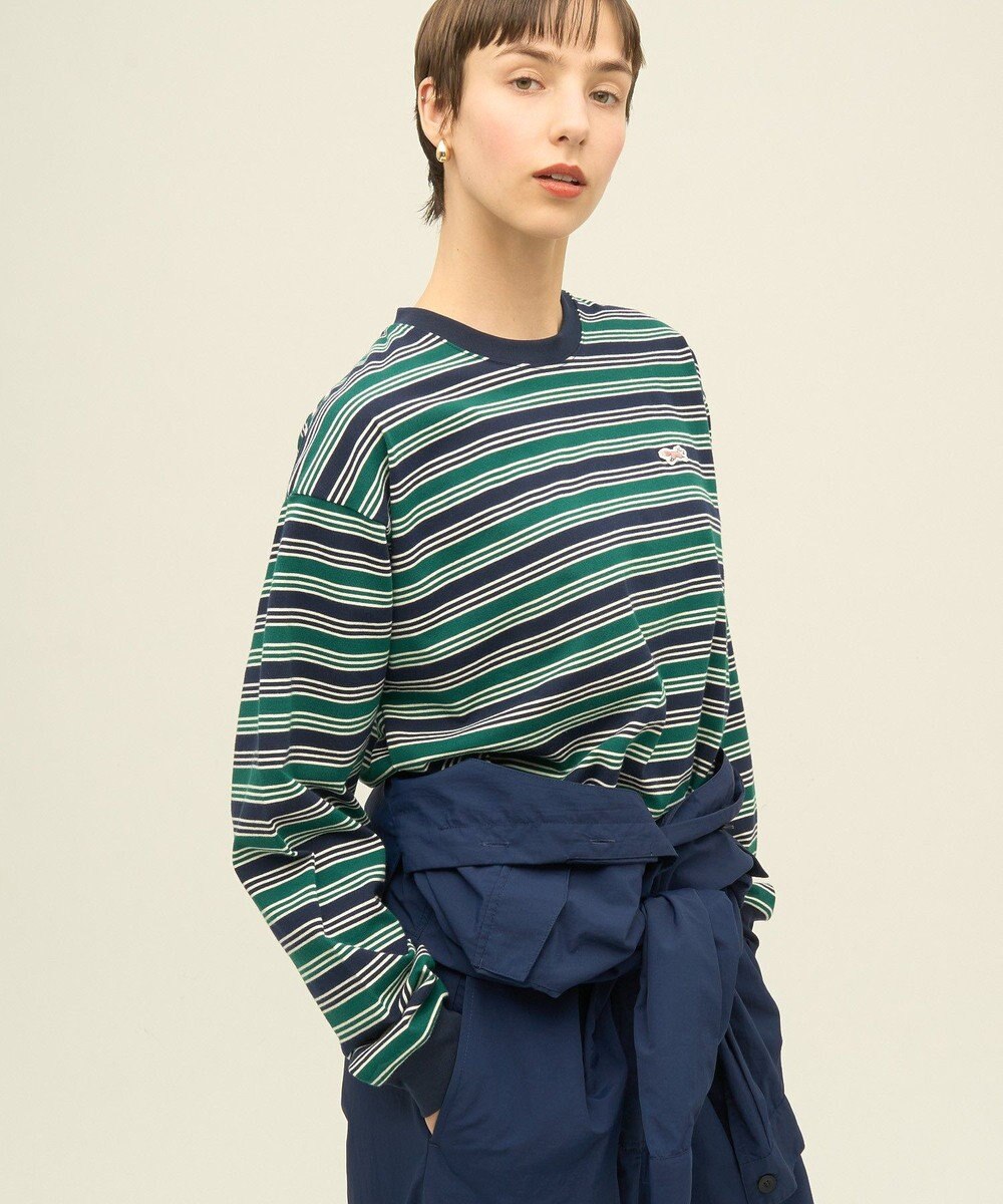 AMERICAN HOLIC PENNEY'S レトロボーダーロングTシャツ 