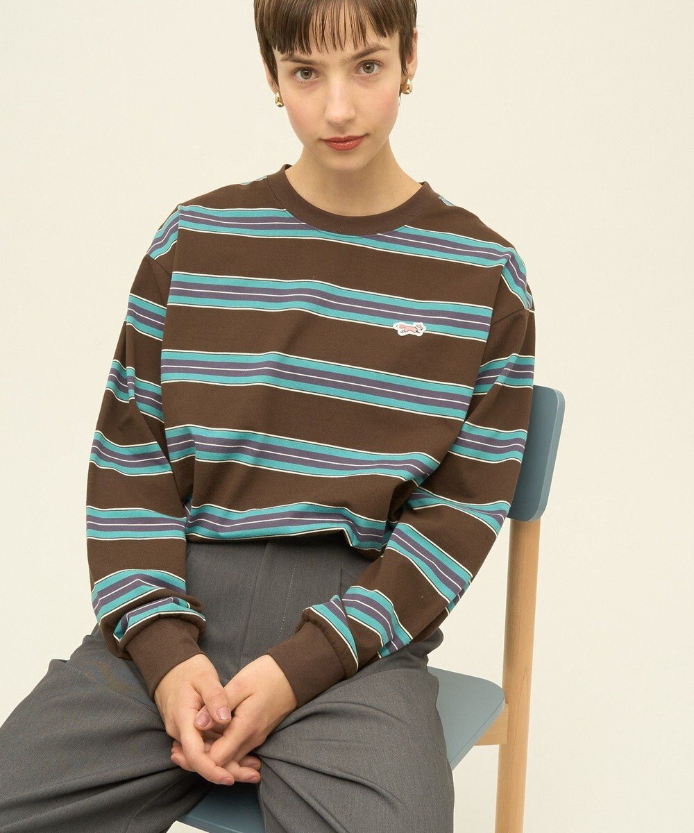 AMERICAN HOLIC PENNEY'S レトロボーダーロングTシャツ 