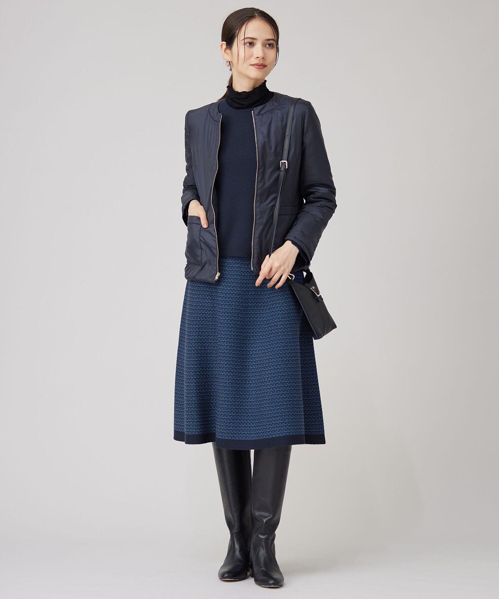 自由区 S 【洗える】リバーシブルライトダウン ジャケット 