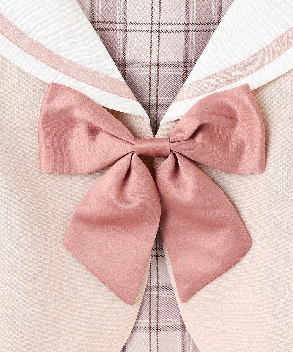 ANY KIDS 【2点セット】セーラージャケット+チェックワンピース 