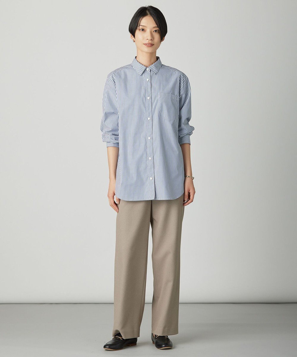 J.PRESS LADIES S 【WEB限定カラーあり】ツムギートflannel ストレート パンツ 