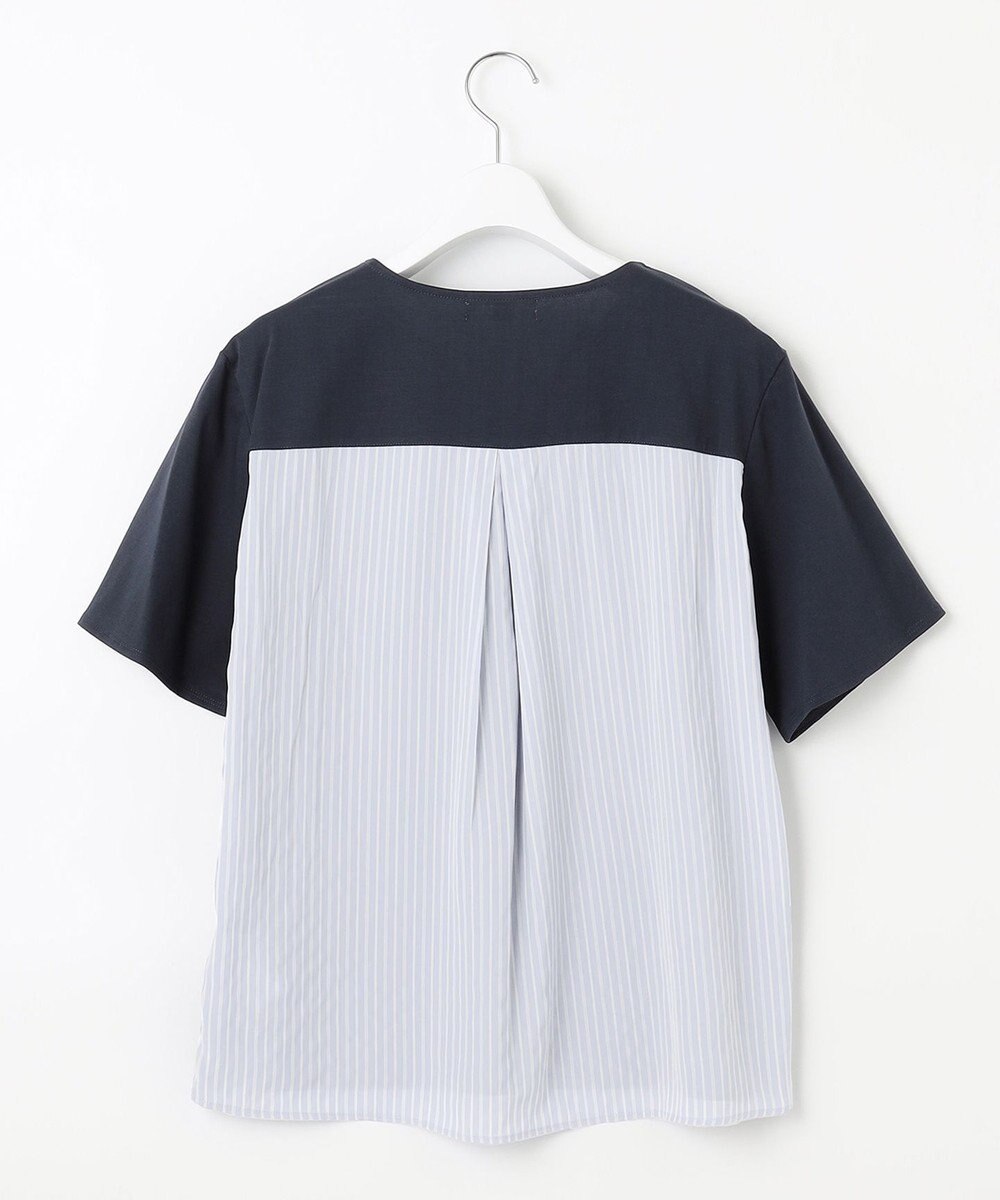 J.PRESS LADIES 【WEB限定カラーあり・吸水速乾・イージーケア】ブロッキングジャージー カットソー 