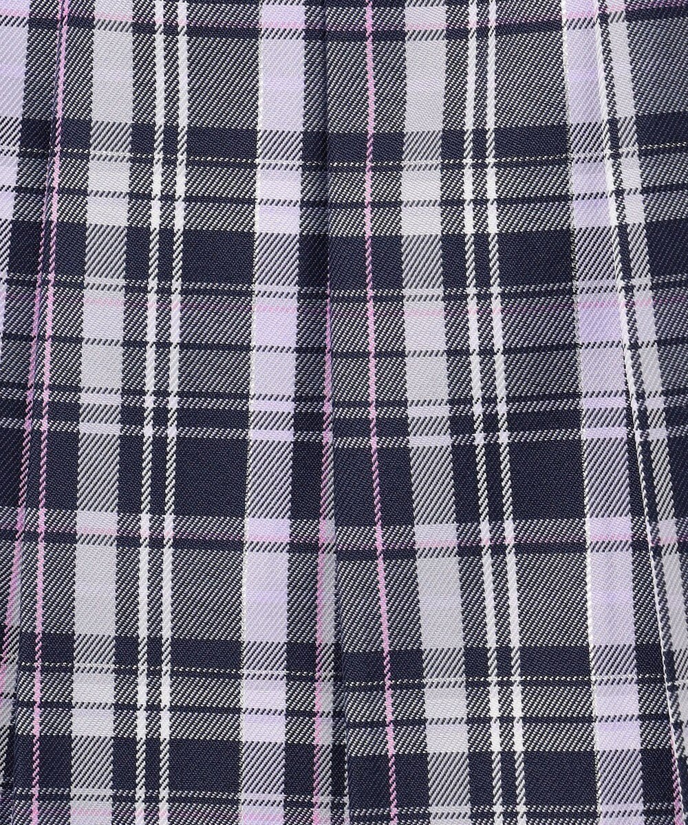 ANY KIDS チェックプリーツスカパン 