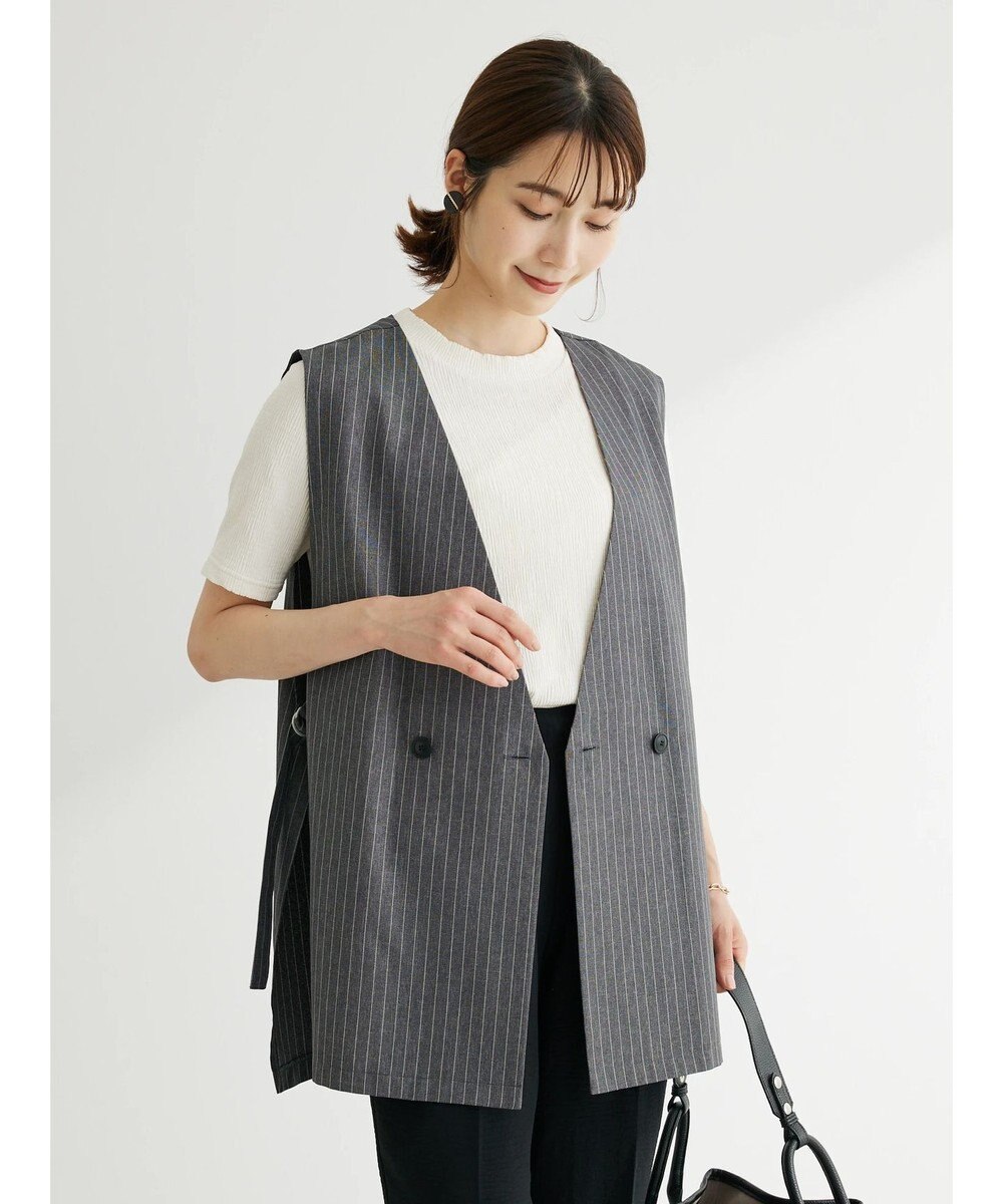 Green Parks アソート柄薄手ベスト 