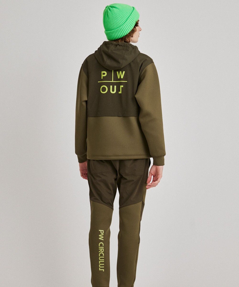 PW CIRCULUS 【MEN】NEW ダンボール デタッチャブルフーディー 