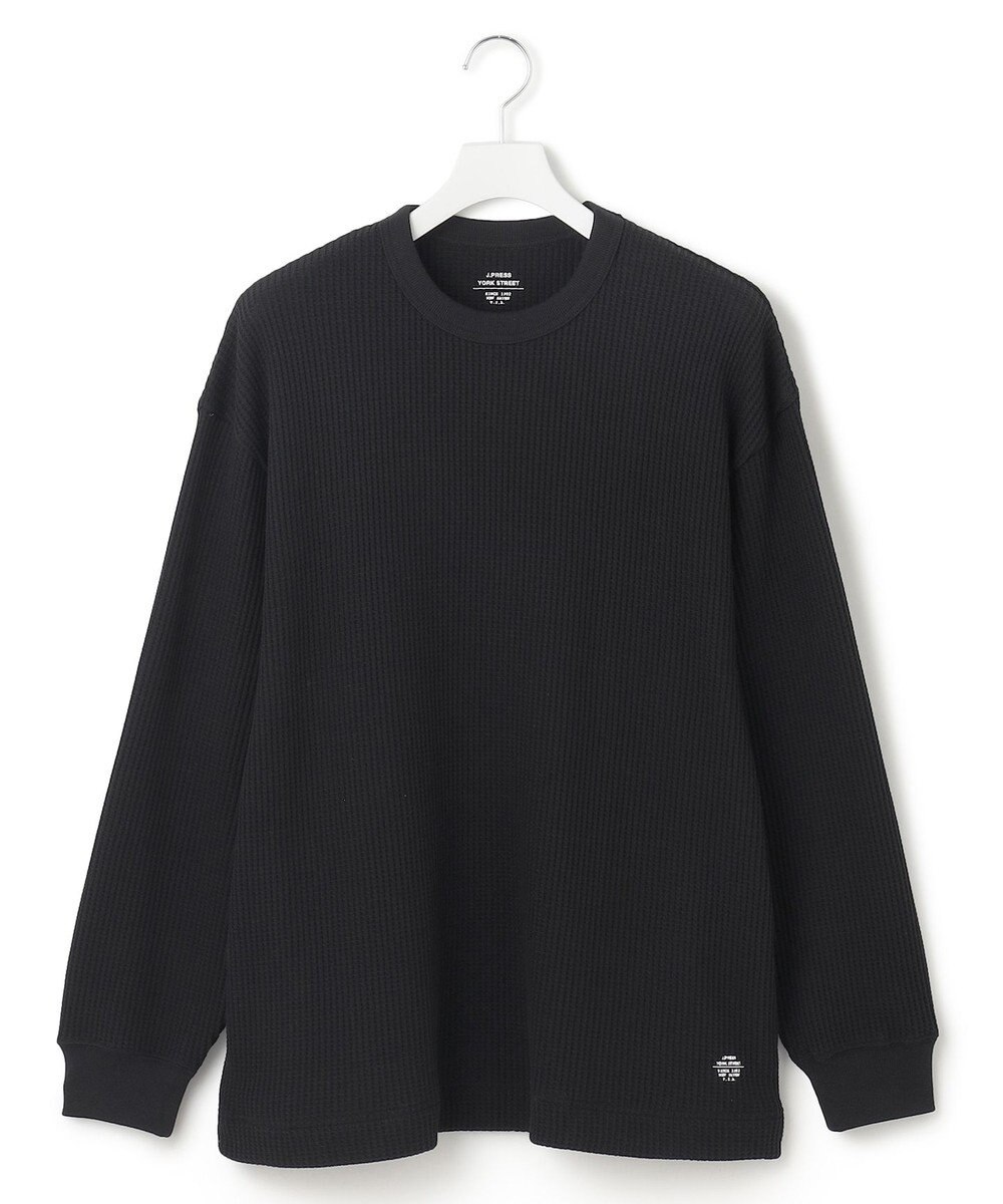 J.PRESS YORK STREET 【UNISEX】ワッフルロングスリーブ Tシャツ 