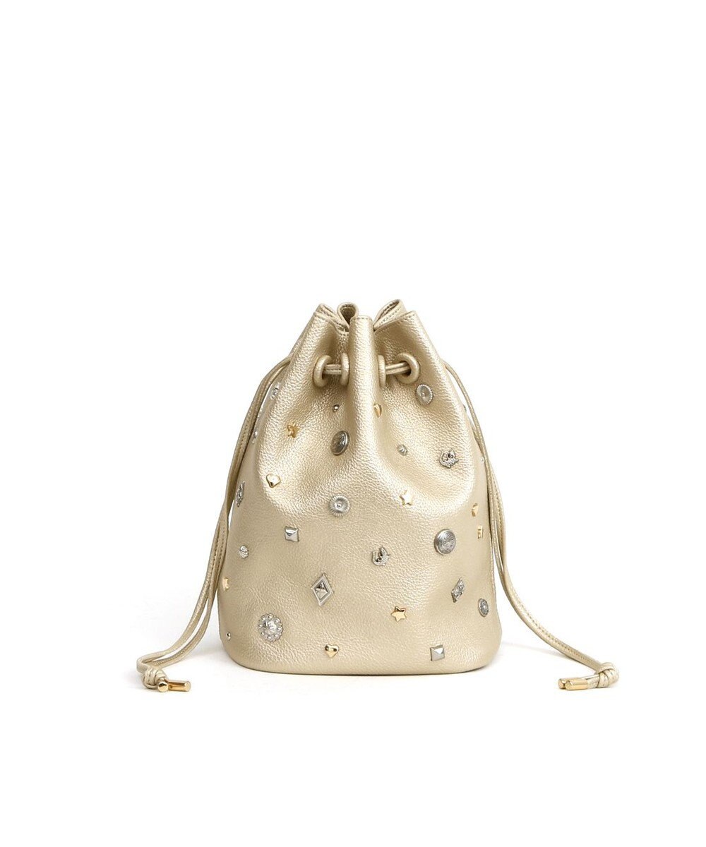 UNBILLION カカトゥ kakatoo / WEB限定ビジューミックスチャーム ドロストバッグ 