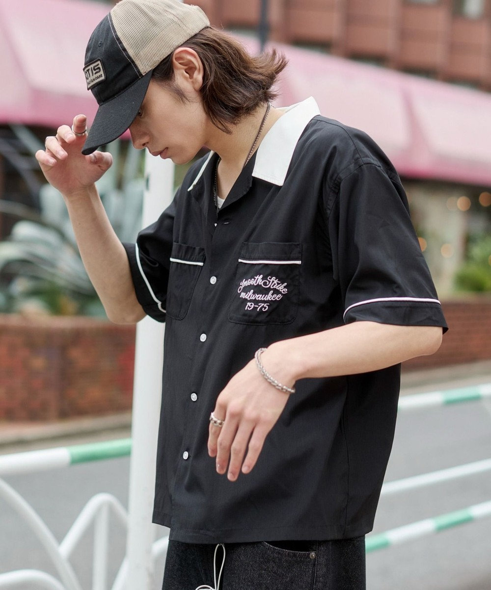 WEGO 【ユニセックス着用ITEM】ボーリングシャツ（SS） 