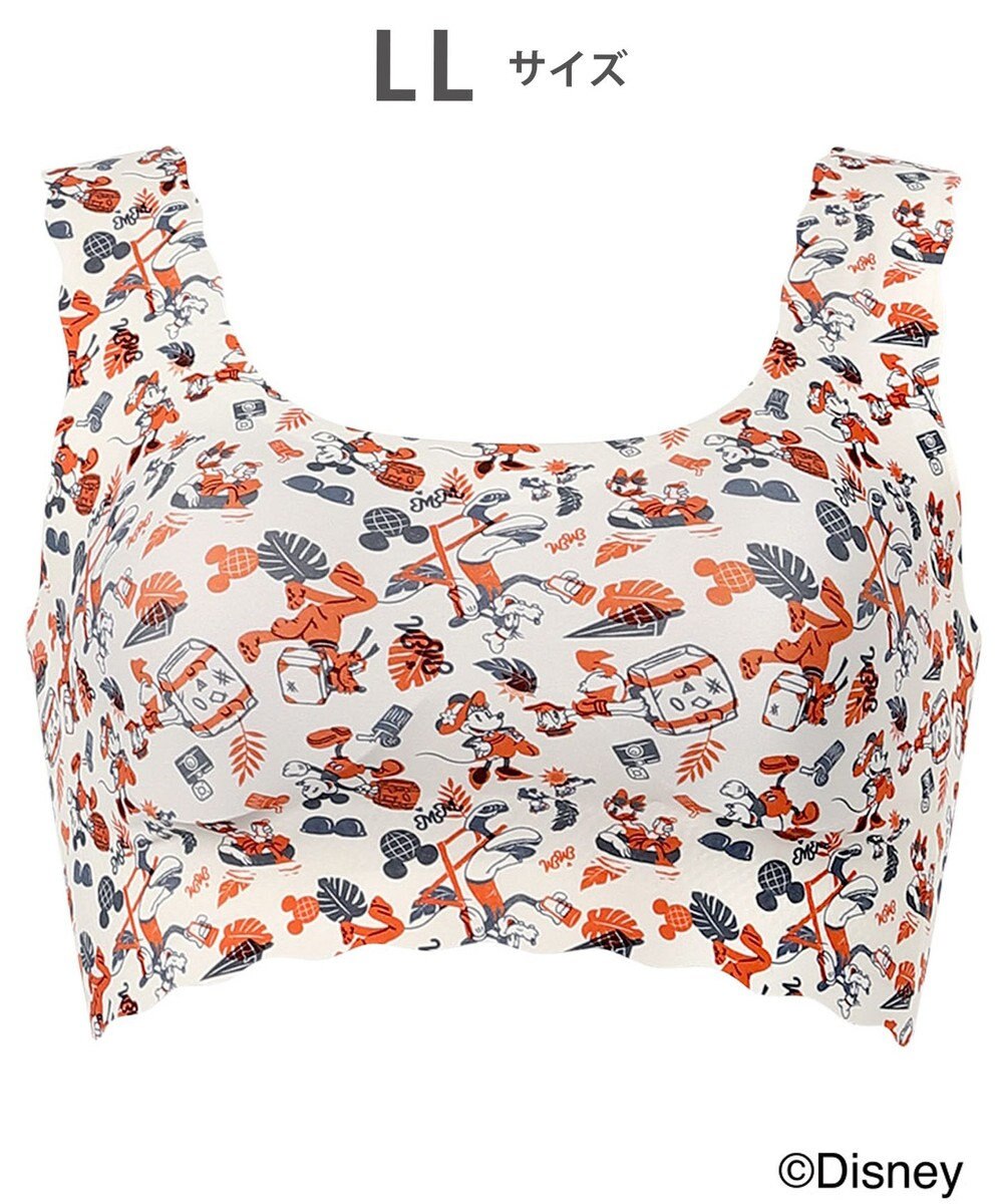 WACOAL ノンワイヤーブラ [GOCOCi][ワコール] Disneyコレクション 伸びのよい素材を使用 立体的なバストシルエット ゴコチ ハーフトップ ブラトップ レディース CGG537 /ワコール 