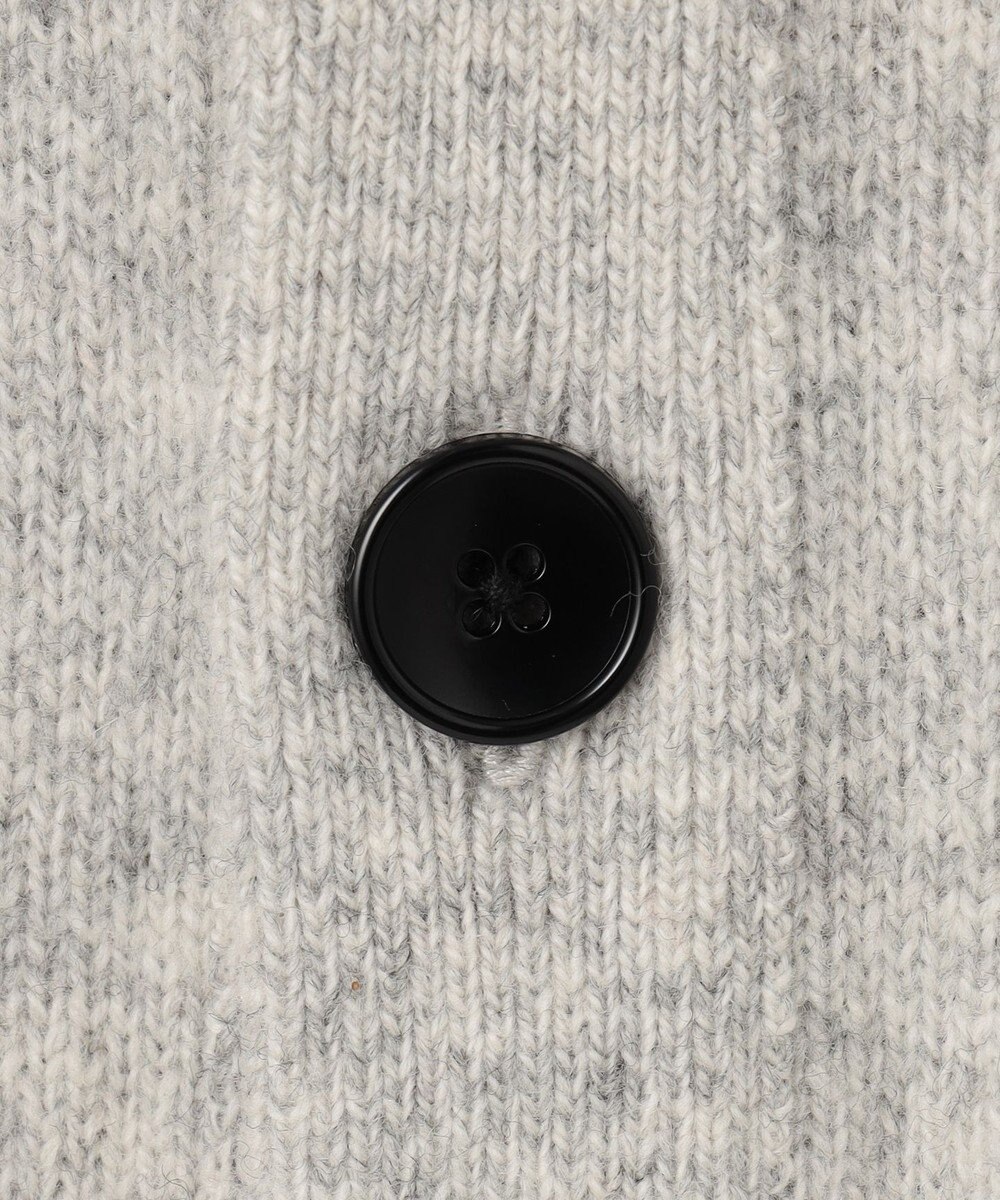 J.PRESS MEN 【KING SIZE】【Cash Lamb’s Wool】ハイネックケーブルカーディガンニット 