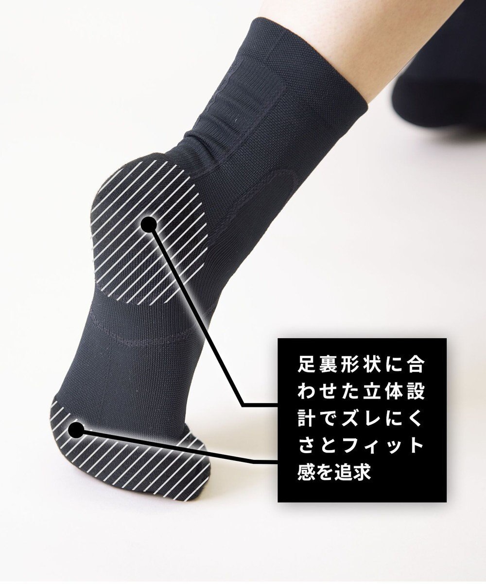 CW-X 【UNISEX】　足袋ソックス　足首サポート 運動時の足の疲労軽減　ショート　/ワコール　BCR620 