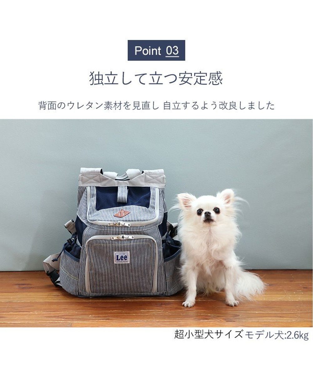 PET PARADISE Ｌｅｅ ハグ＆リュック ヒッコリー キャリーバッグ S 超小型犬 