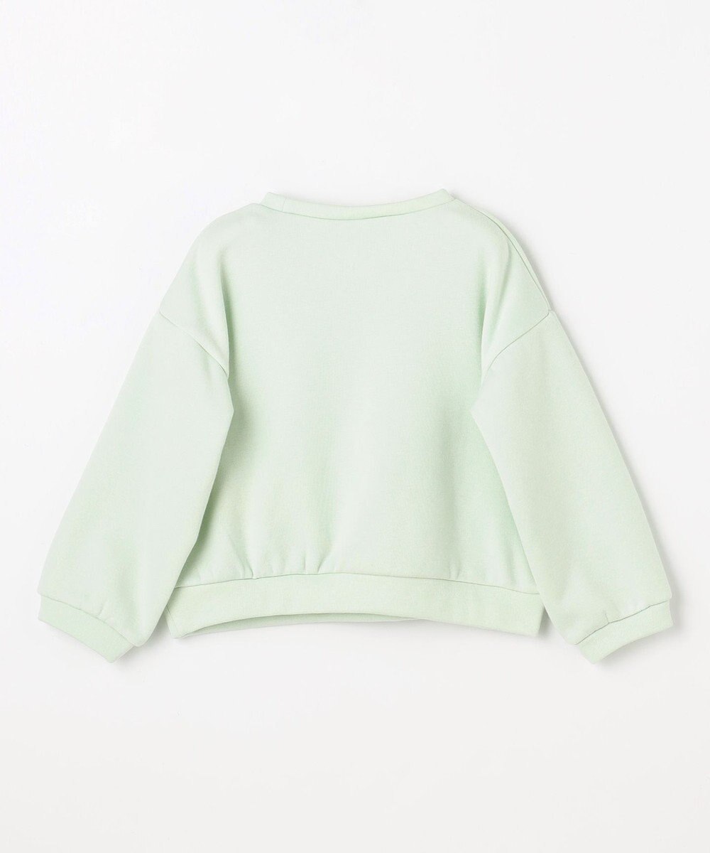 ANY KIDS アニマル刺繍 裏シャギー トレーナー 