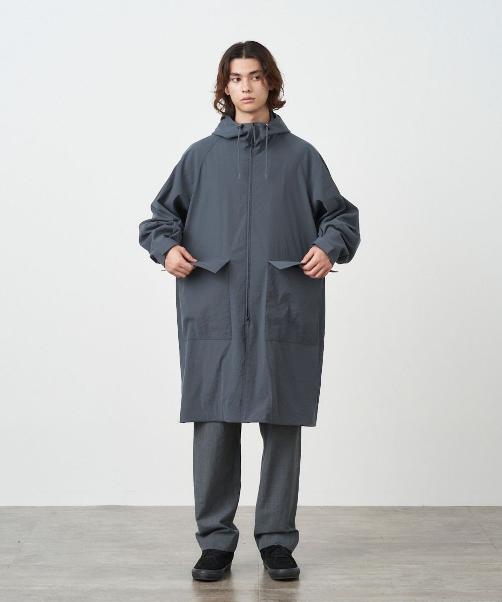 ATON HIGH STRETCH NYLON | レインパーカー - UNISEX 