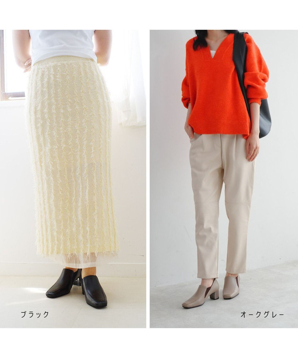 Pointer 日本製 本革甲深パンプス 