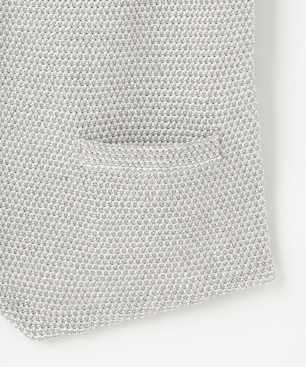 JOSEPH ABBOUD 【キングサイズ・清涼感】洗える！ストローヤーンニット ベスト 