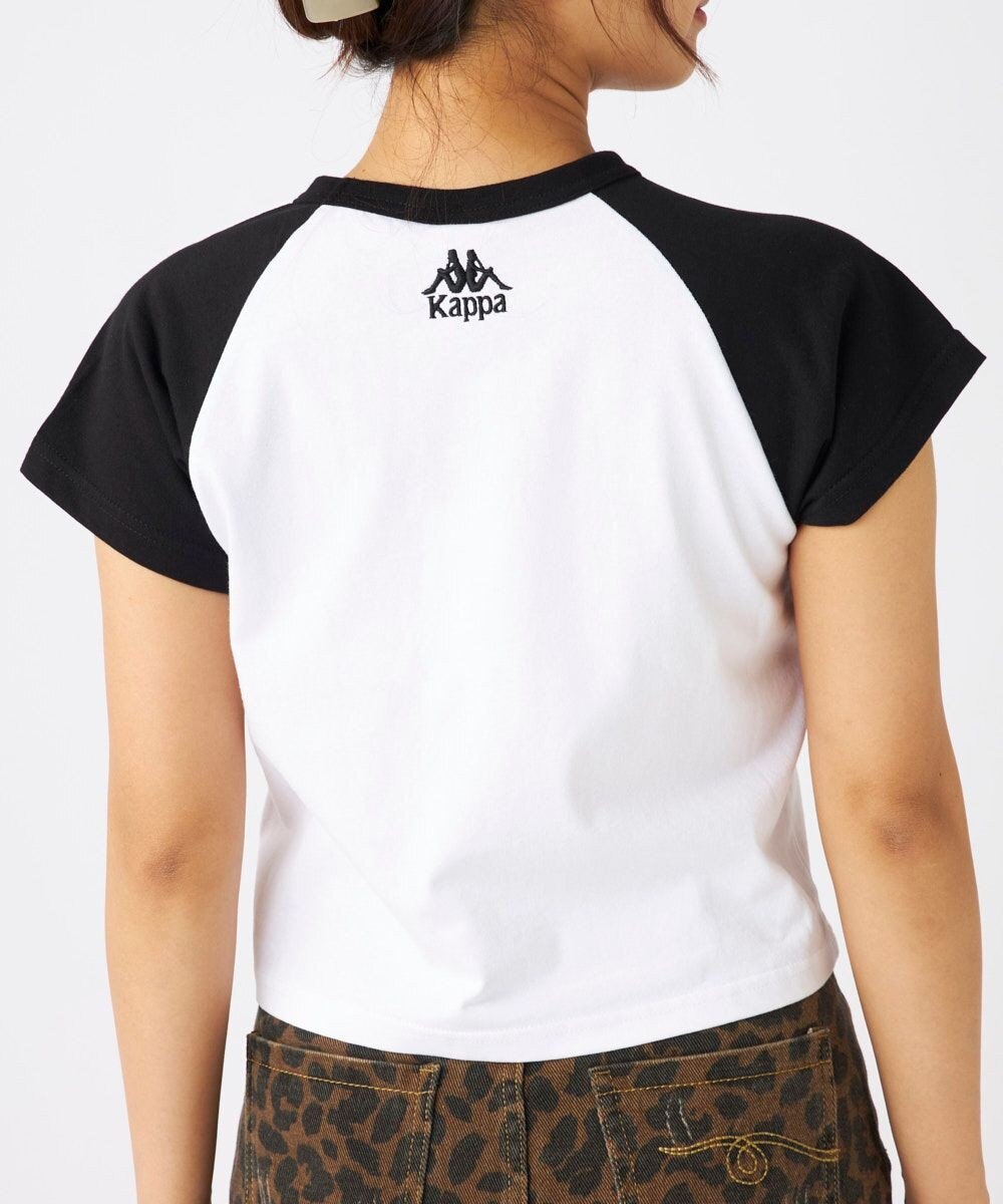 OP／FILA 【Kappa】ショート丈 ラグランミニTシャツ 