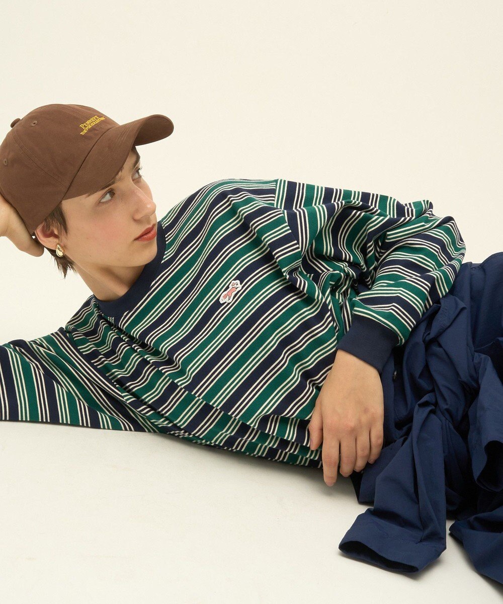 AMERICAN HOLIC PENNEY'S レトロボーダーロングTシャツ 