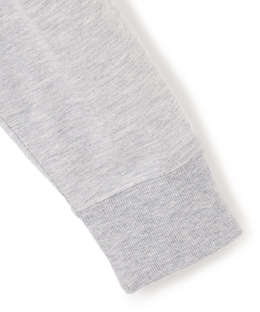 J.PRESS MEN 【KING SIZE】インレージャージー ロゴハーフジップスウェット 