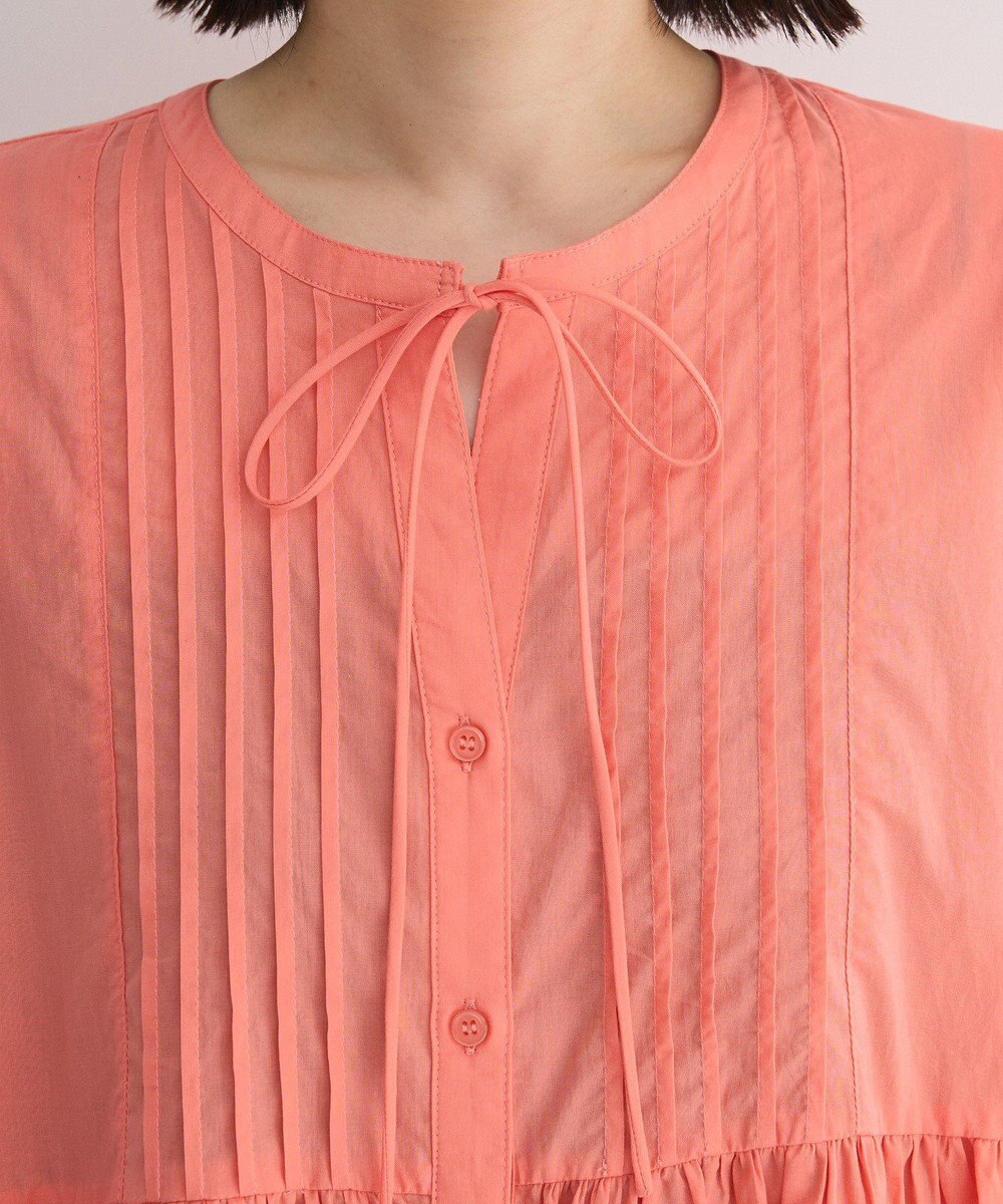 Green Parks ピンタックブラウス 