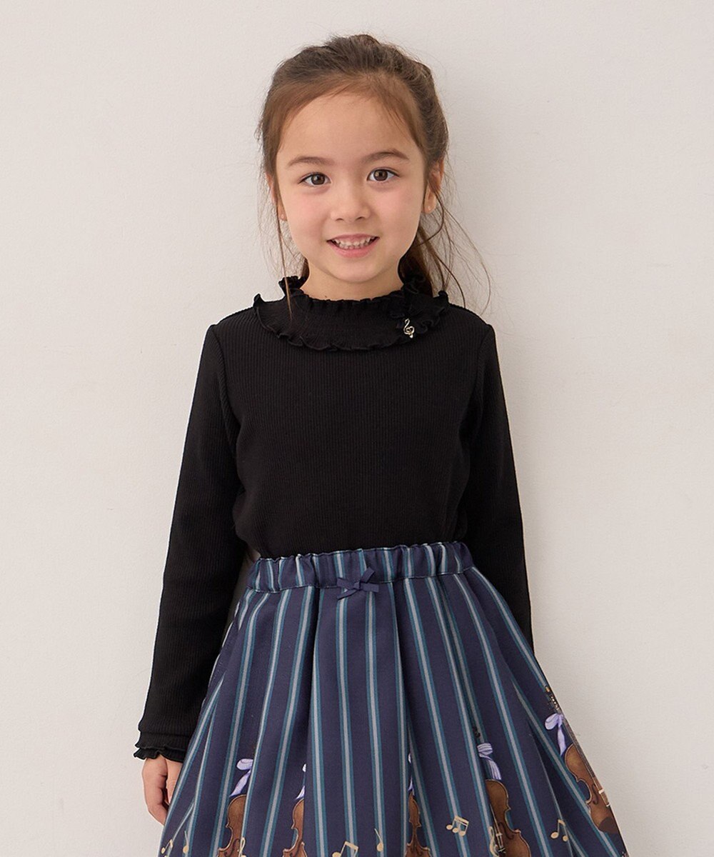 ANY KIDS 音符チャーム付き カットソー 