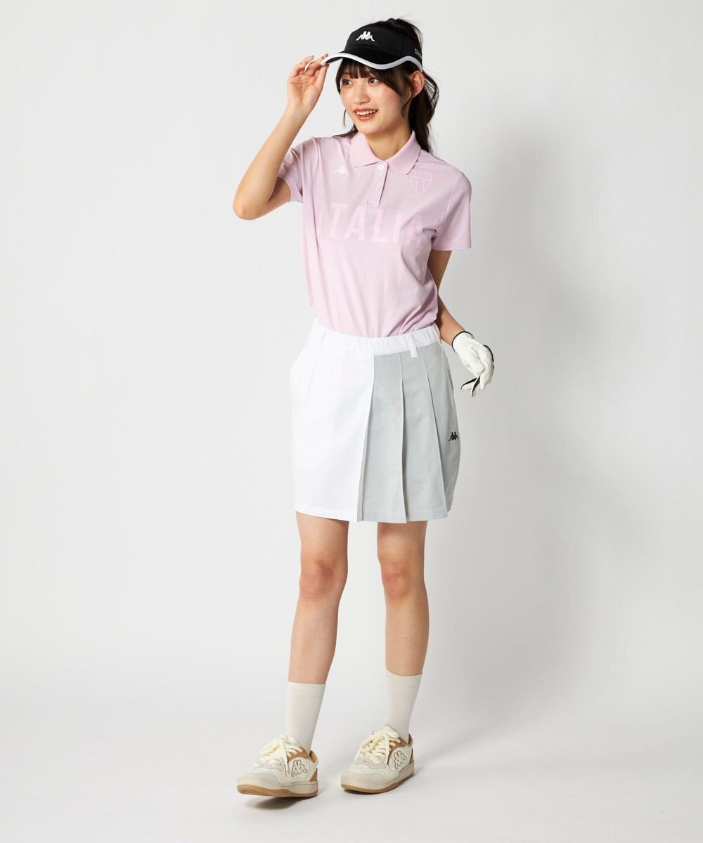 FILA GOLF／marie claire 【Kappa】ハーフプリーツスカート 